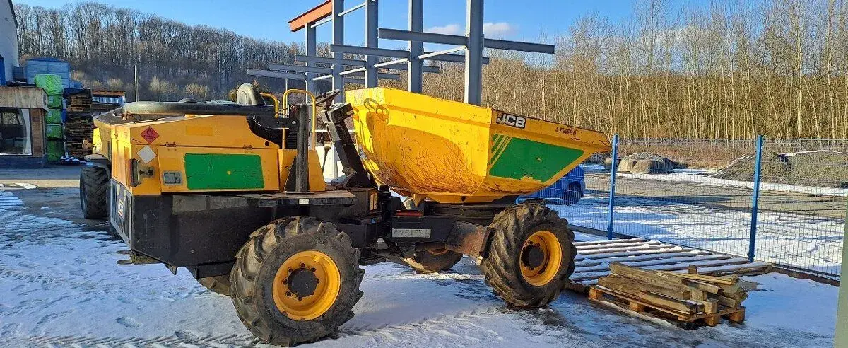 Kolový dumper/dempr JCB 6TST, r.v. 2016, 1799 motohodin