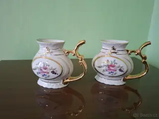 Lázeňský porcelánový pohárek 2ks