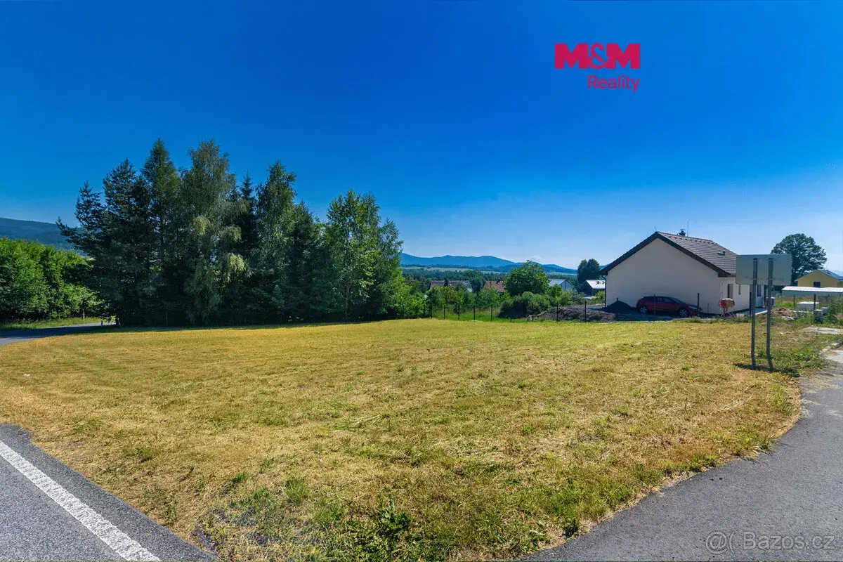 Prodej pozemku k bydlení, 1229 m², Nové Město pod Smrkem