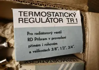 Termostatický regulátor Tr1