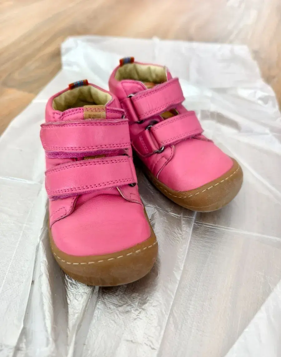Dívčí kožené celoroční barefoot boty Koel, vel. 24 (W)