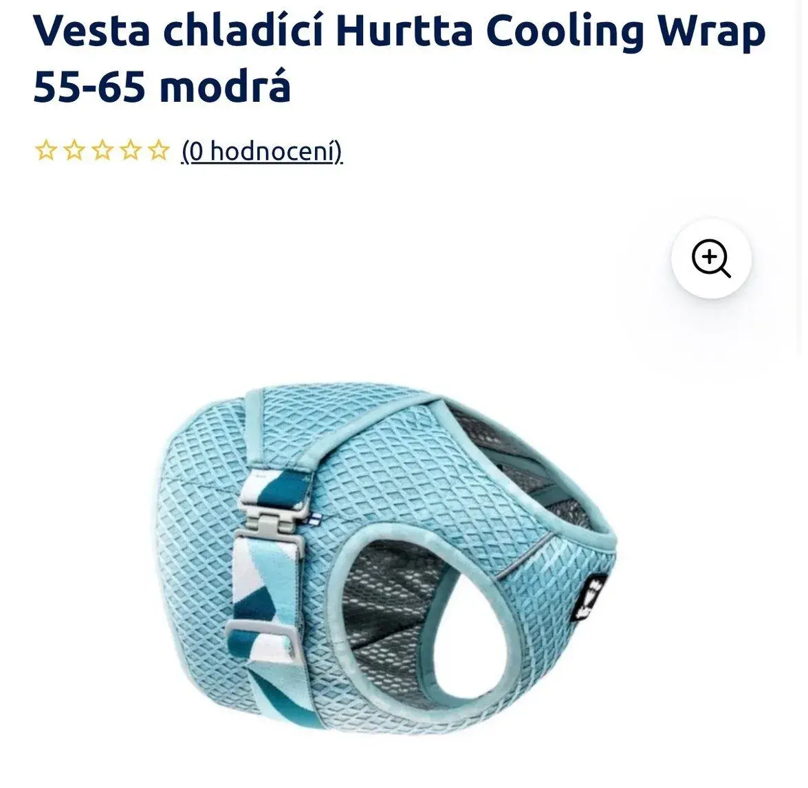 HURTTA Cooling wrap modrá - nova chladící vesta 55-65 cm