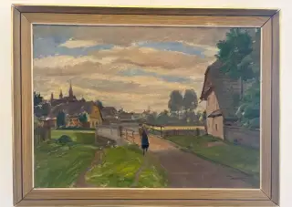 Obraz olej na plátně Otakar Sedlon r.1937 59cm x 79cm