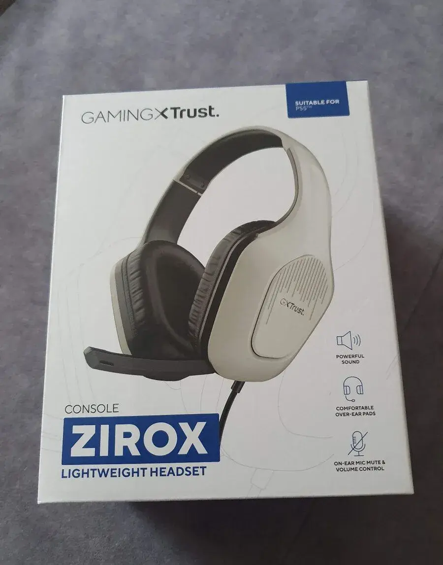 Trust Console Zirox Headset - drátová sluchátka
