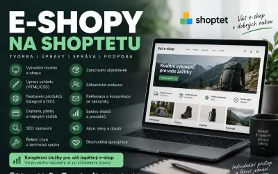 TVORBA A SPRÁVA E-SHOPŮ | SHOPTET | ADMINISTRATIVA