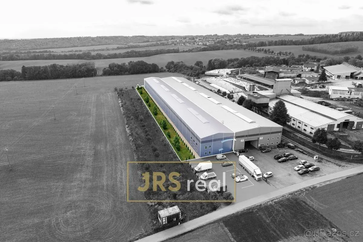 Pronájem výrobně-skladovací haly 2 636 m², Zakřany