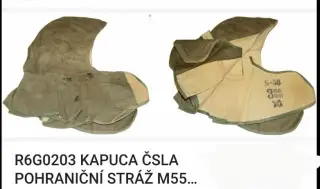 Kapuci ČSLA pohraniční stráž M55, čepice