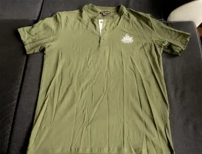 Tričko AtlasForMen, Zelené-Khaki triko, [XL]