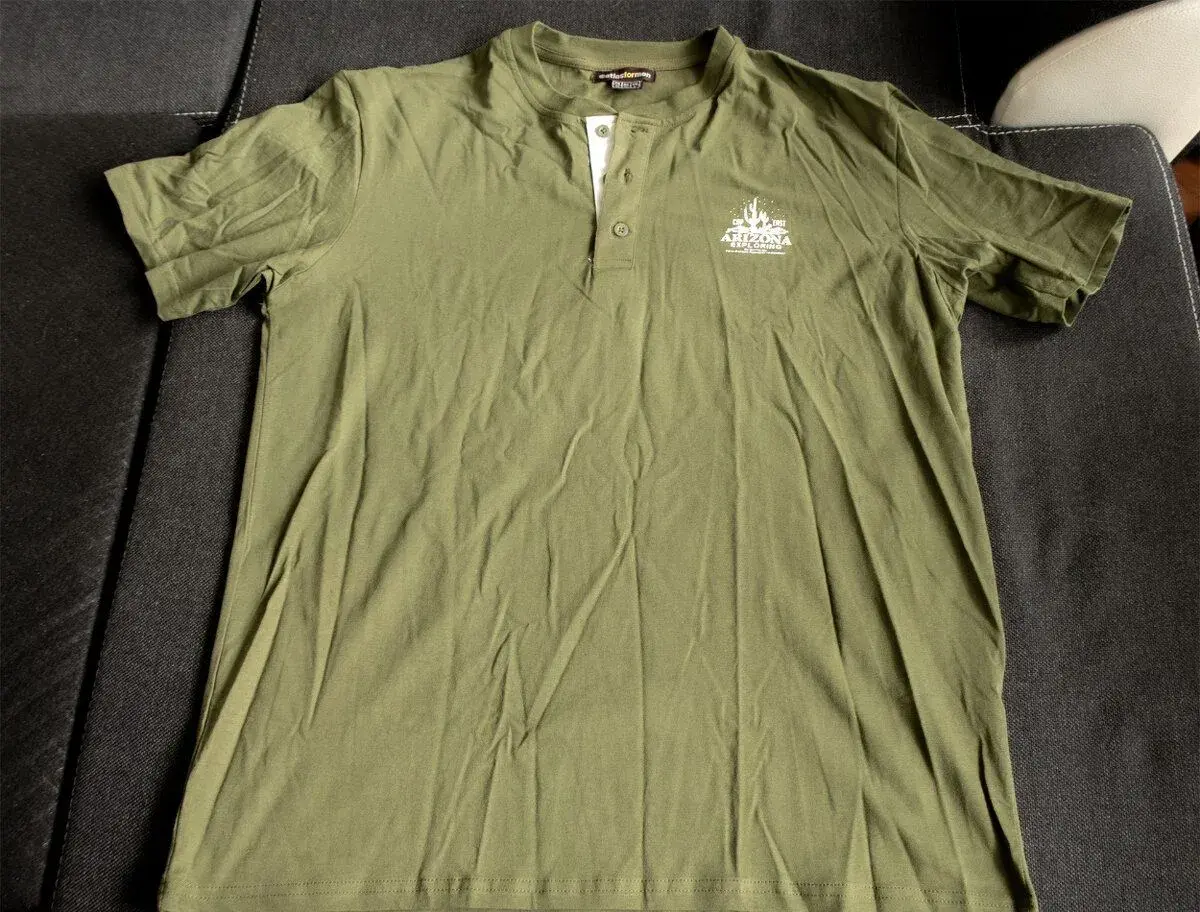 Tričko AtlasForMen, Zelené-Khaki triko, [XL]