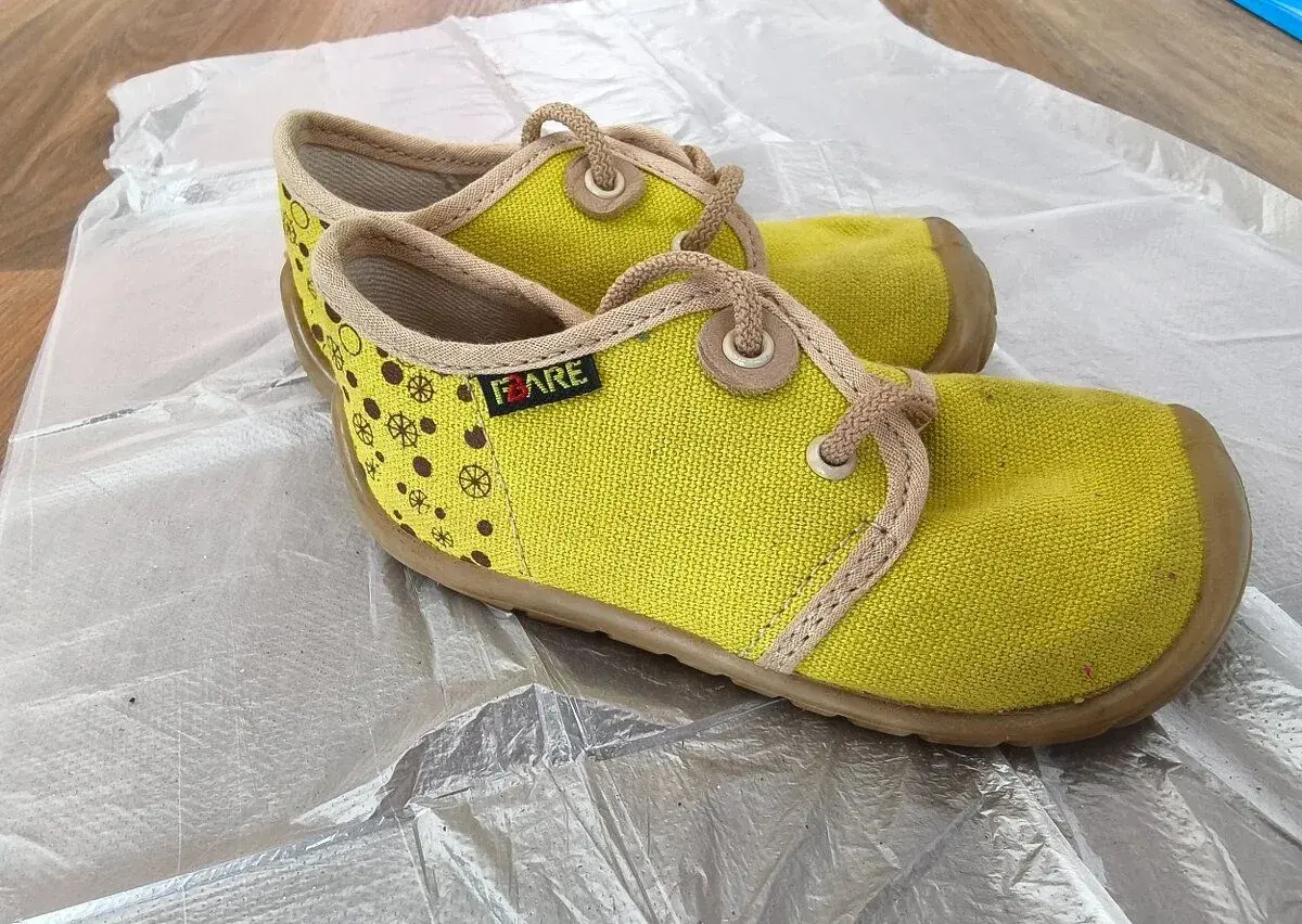 Dětské barefoot plátěnky FARE Bare, vel. 21