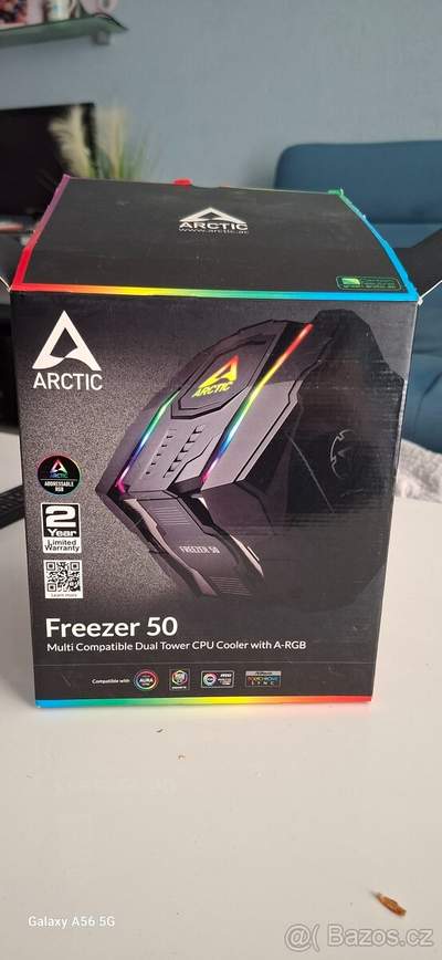 ARCTIC Freezer 50 with ARGB Contoller - Dual Tower