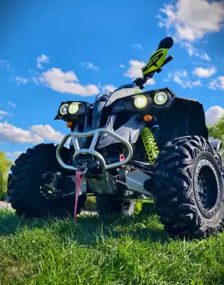 Can-Am Renegade 1000 X XC, BÍLÁ SPZ, HiPer, RJWC, WARN