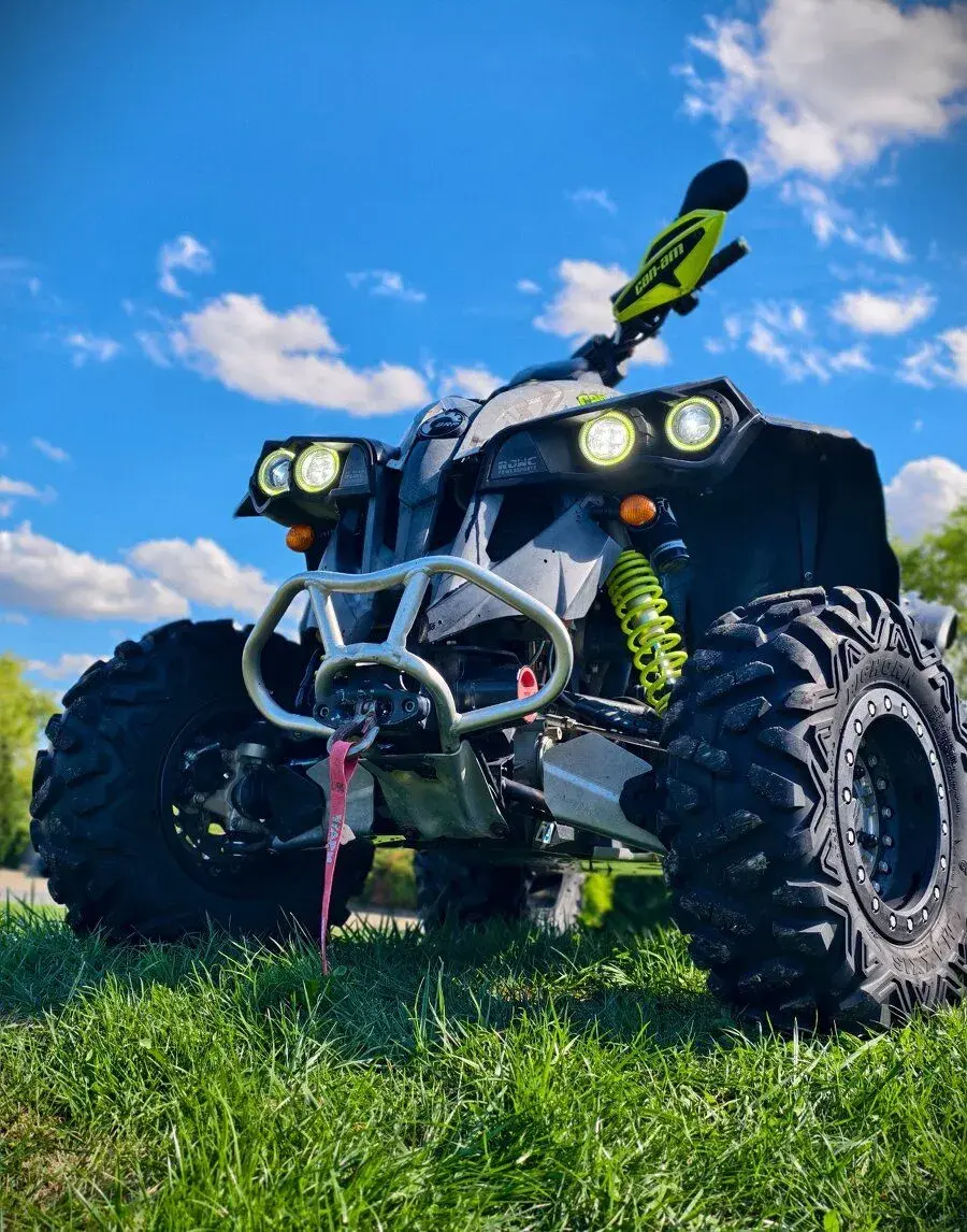Can-Am Renegade 1000 X XC, BÍLÁ SPZ, HiPer, RJWC, WARN