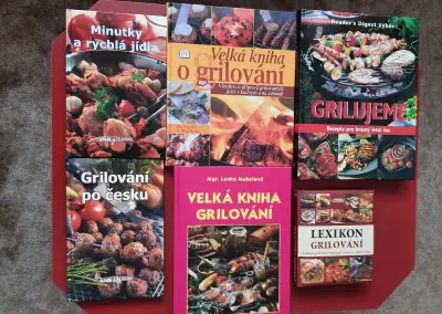 Knihy o grilování: