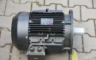 Nový přírubový elektromotor 400V 7,5kW 2930 ot.