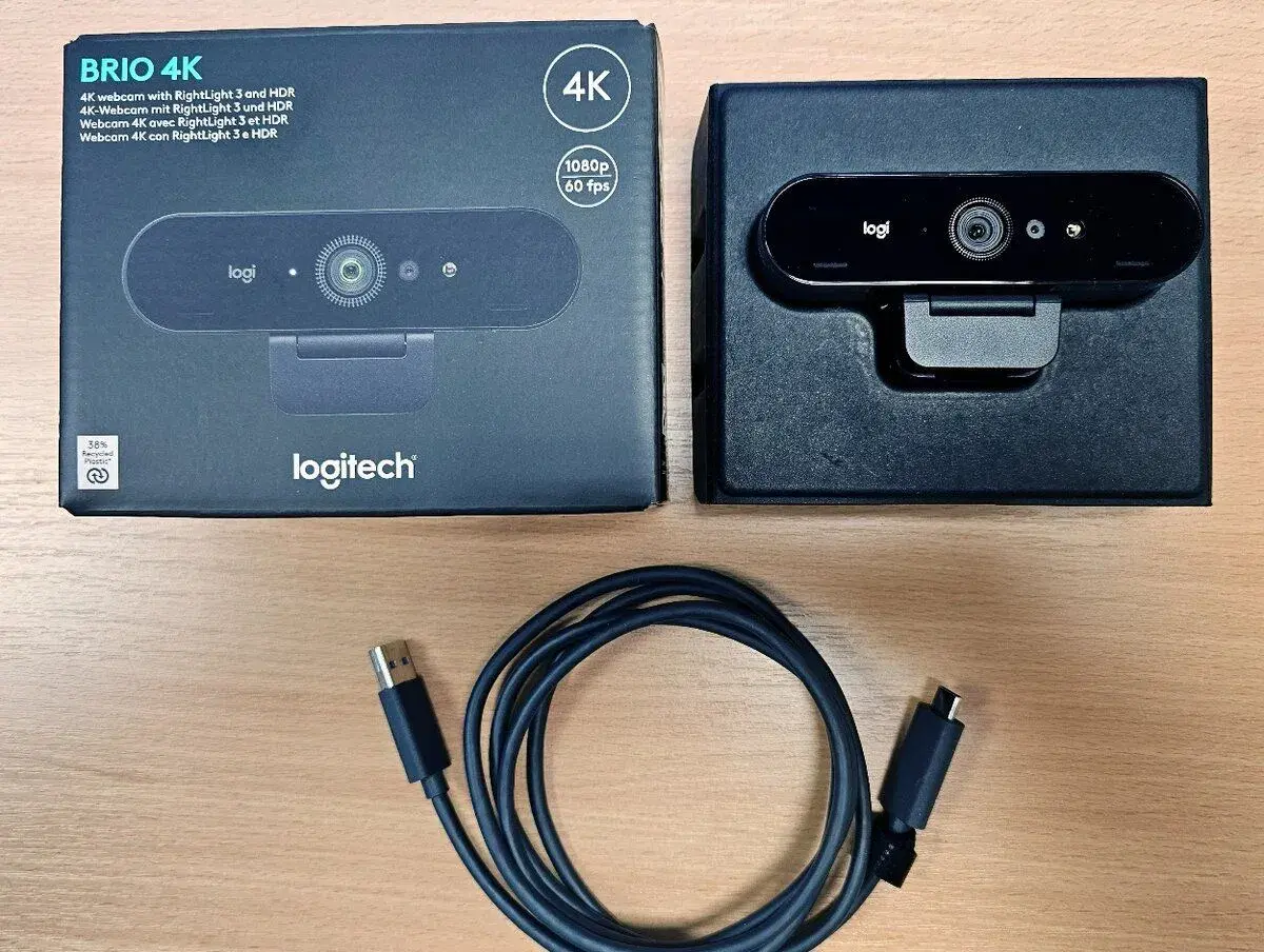 Webkameru Logitech Brio Stream 4K