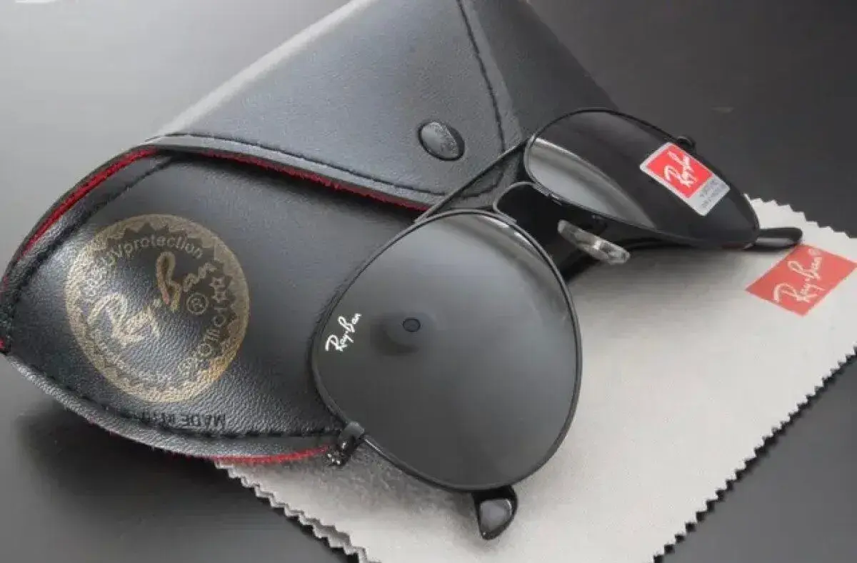 Ray Ban Aviator 3025 Černé obroučky / Černá skla