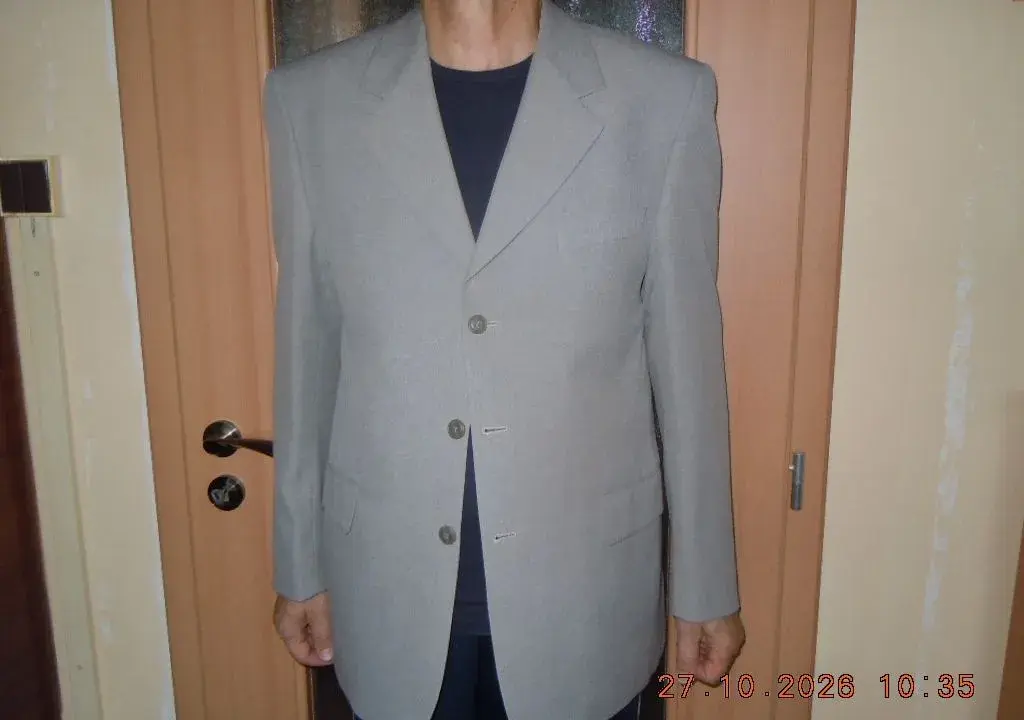 Pánské, světlé sako vel.54