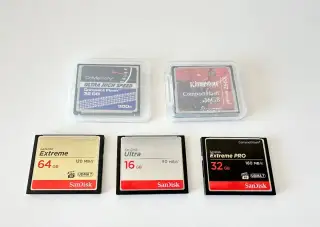CF karta SanDisk Extreme Pro 16GB, 32GB a 64GB - funkční