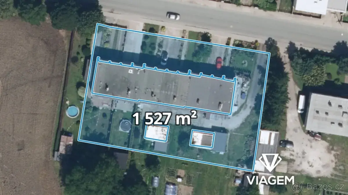 Zahrada 1 527 m², Podíl 8 % o výměře 127 m²