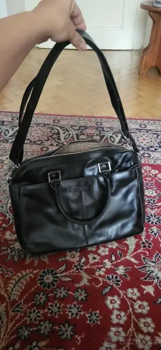 Kožená taška na notebook