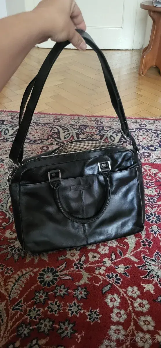 Kožená taška na notebook