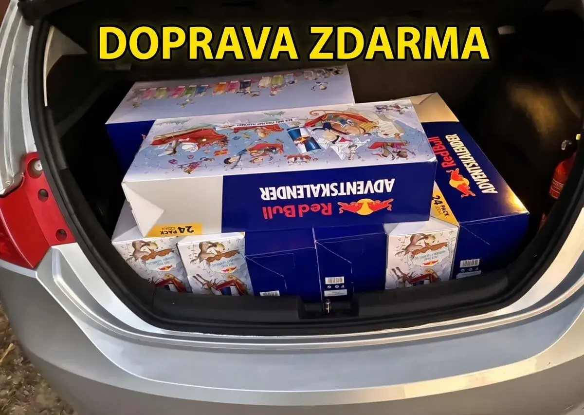 🇩🇪Redbull adventní kalendář DOPRAVA ZDARMA