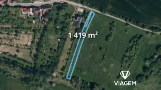 Zahrada 1 419 m², Podíl 63 % o výměře 887 m²