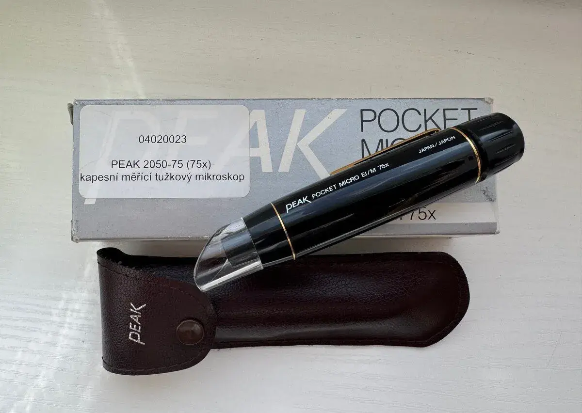Kapesní tužkový mikroskop PEAK 2050-75 75x