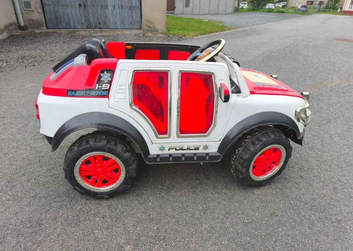 Dětské elektrické auto POLICIE