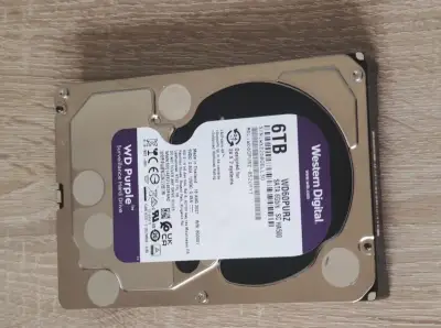 3,5" SATA HDD 6 TB WESTERN DIGITAL PURPLE WD60PURZ