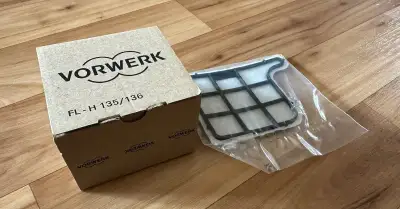 Hepa filtr a filtr k motoru Vorwerk Kobolt 135/136