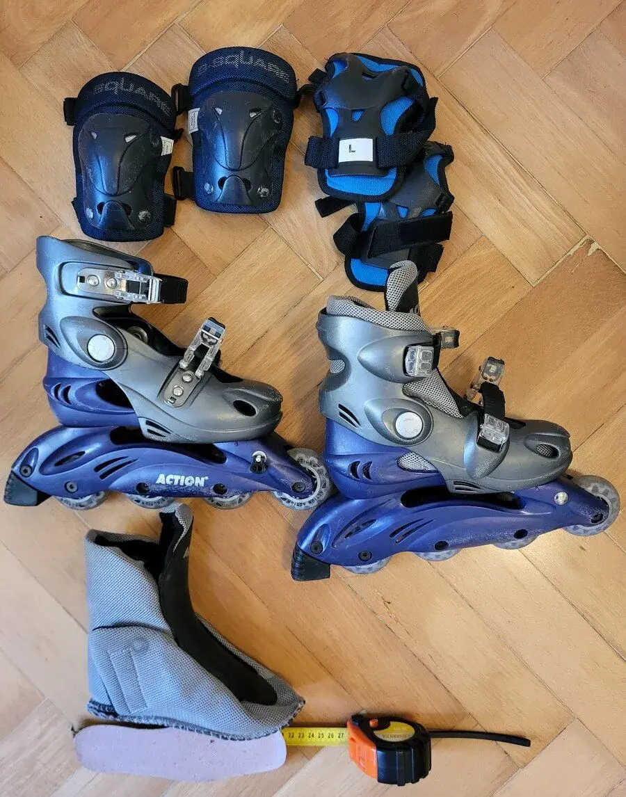 Inline Brusle ACTION s chrániči