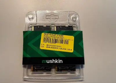 64 GB (2×32 GB) DDR4 3200 MHz SO-DIMM Mushkin Essentials