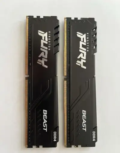 Kingston Fury Beast 64 GB DDR4-3600 CL18 – 2×32 GB