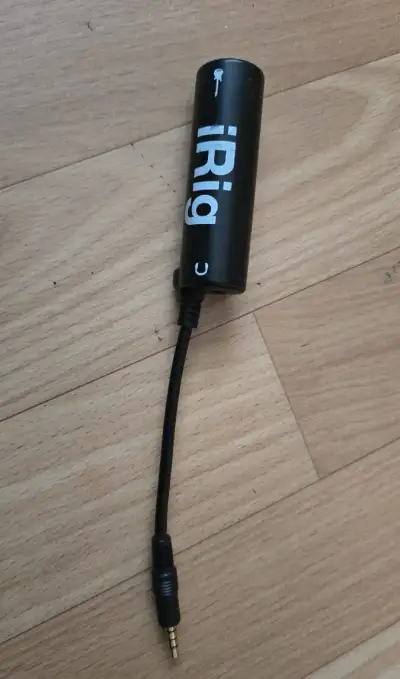 iRig – kytarové rozhraní 3,5 mm, funkční