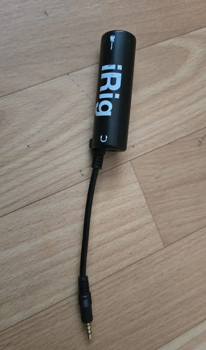 iRig – kytarové rozhraní 3,5 mm, funkční