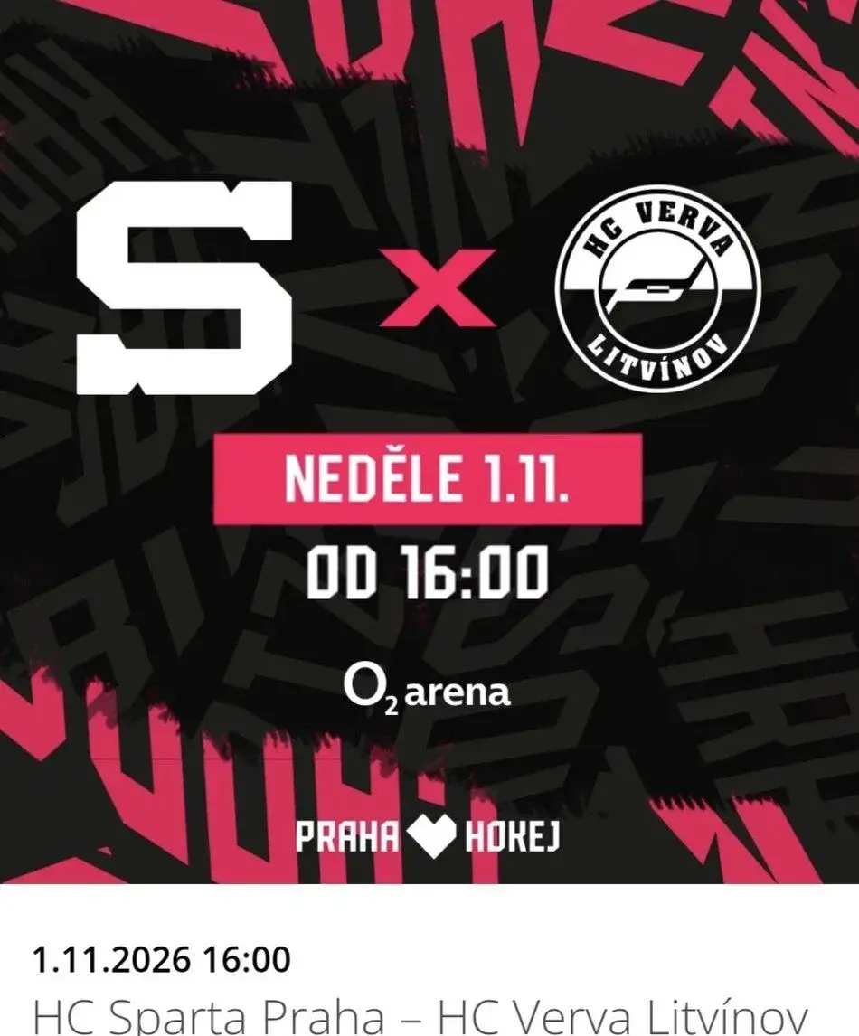 HC sparta praha - HC verva Litvínov - VIP klubové patro