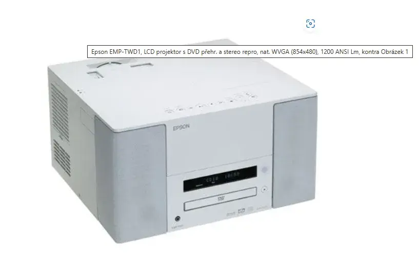 Projektor s DVD přehrávačem - Epson Movie Mate 25 EMP-TWD1