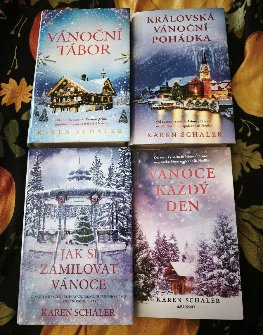 4 kouzelné vánoční příběhy Karen Schaler | Komplet i jednotl