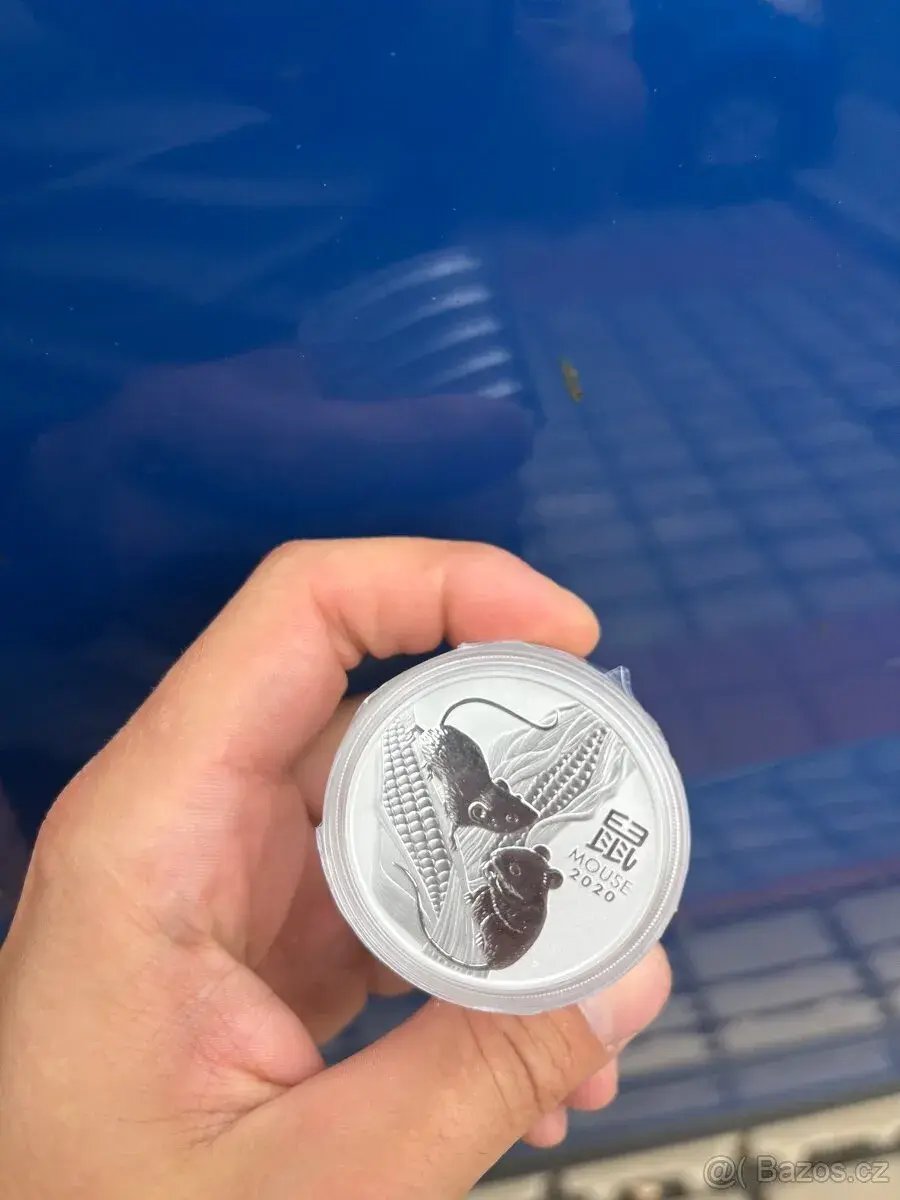 Stříbrná mince Rok Myši Lunar III 1 Oz 2020 1ks za 1599