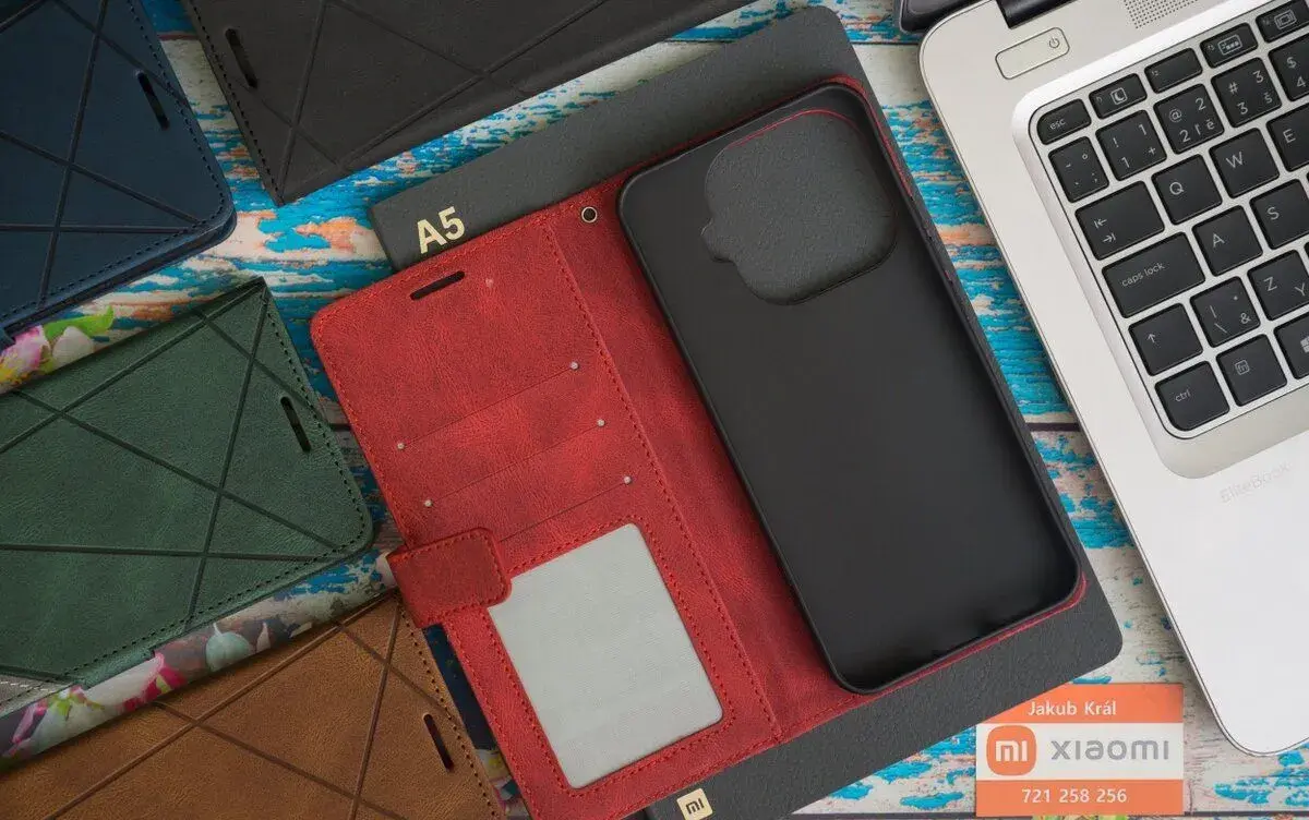 Dvoubarevné zavírací pouzdro pro Xiaomi, Redmi a Poco