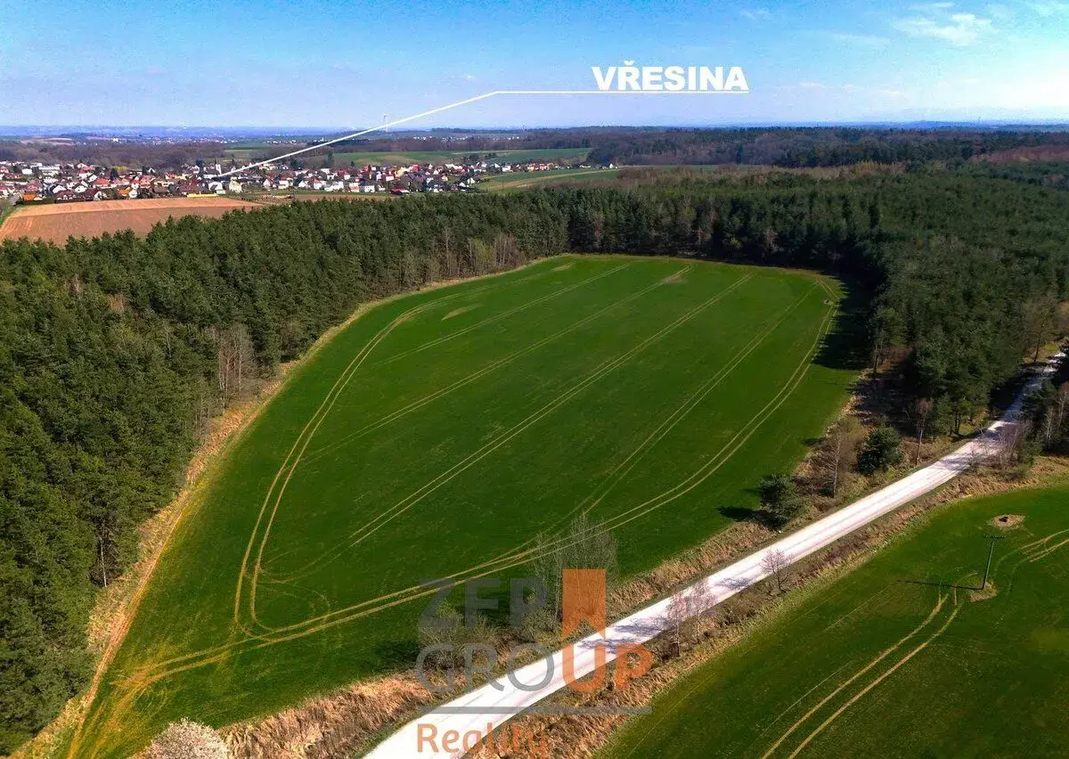 Prodej komerčního pozemku 17 441 m², Vřesina, ev.č. 00597