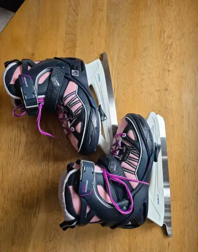 Dívčí lední brusle OXELO Fit500 vel.32-35