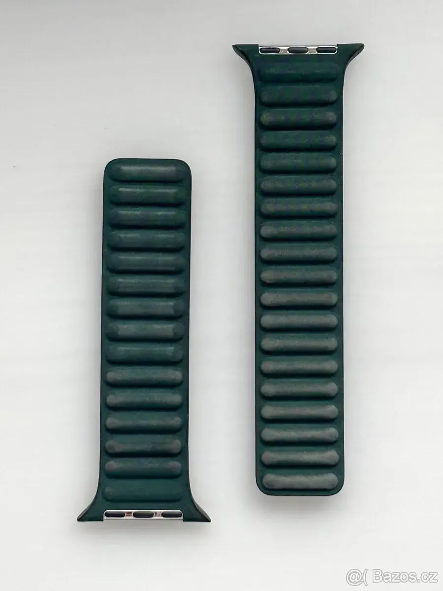 Apple Watch Magnetic Link 45mm, řemínek zelený, originál