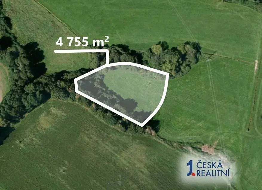 Pole 4 755 m², Podíl 67 % o výměře 3 170 m²