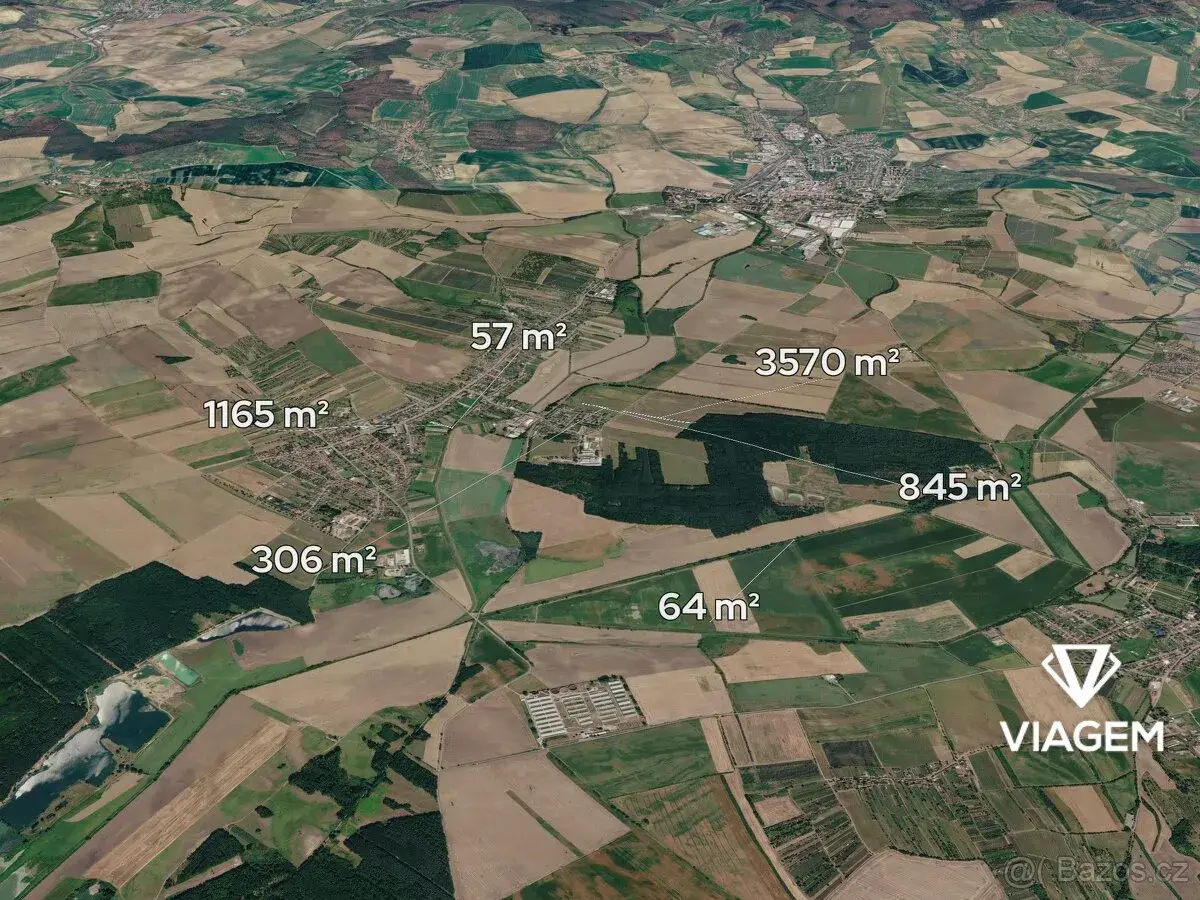 Pole 6 007 m², Podíl 7 % o výměře 429 m²