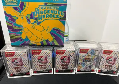 Pokemon booster bundle 151,prismatic ,Ascended heroes etb