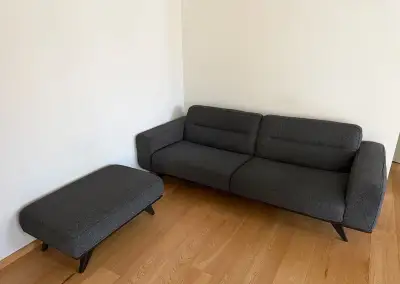 Sedací souprava Natuzzi Adrenalina C009 + taburet