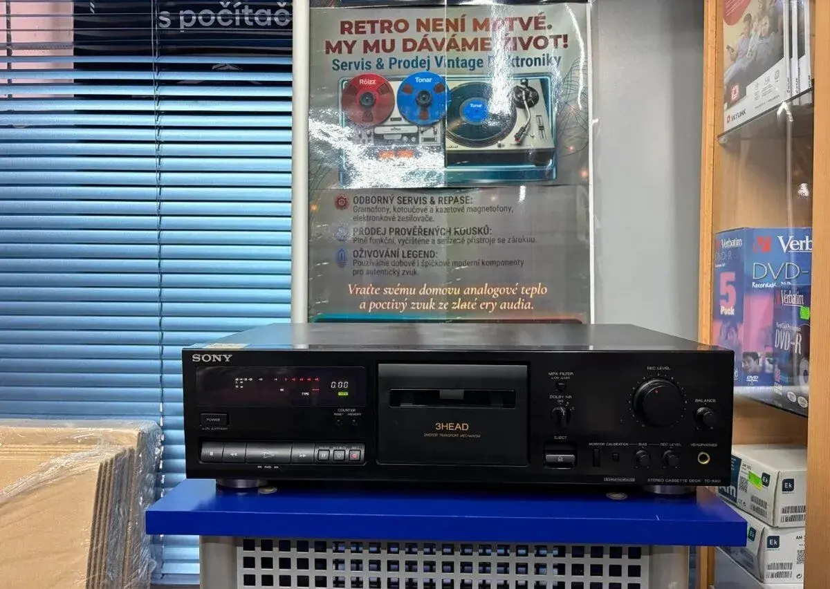 3 hlavý Tape deck SONY TC-K411 č.2 po servisu